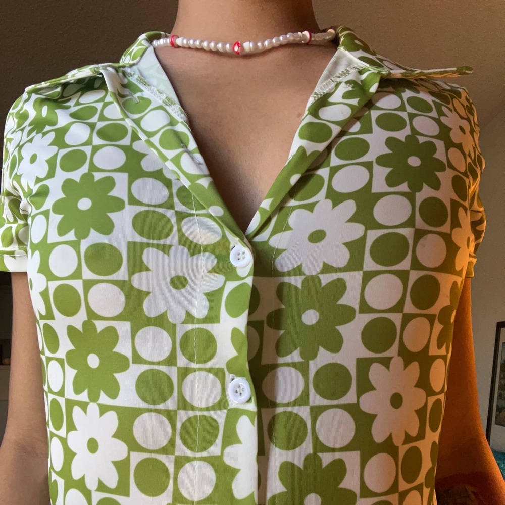 Fun 70’s feel onsie :)